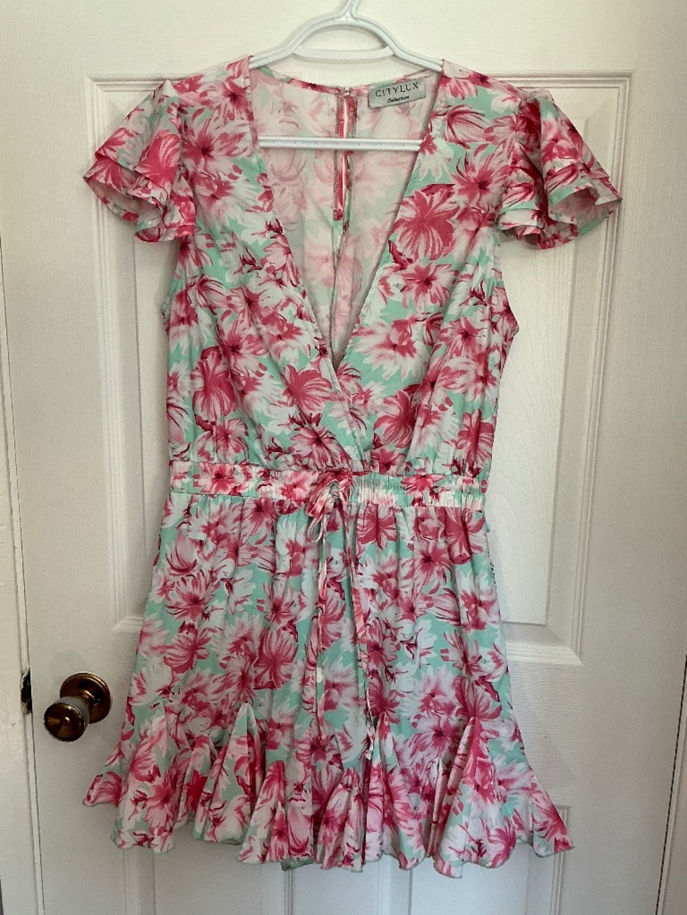 CityLux Sangria romper, medium